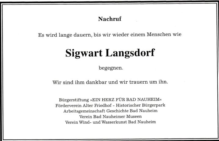 Todesanzeige Sigwart Langsdorf 01 04 2017 40